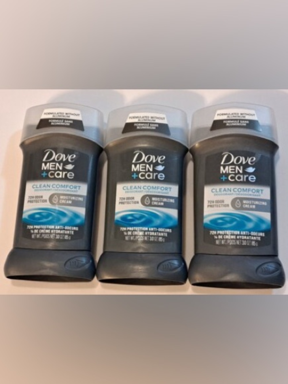Men+Care Clean Comfort Antiperspirant Deodorant - 3 pk